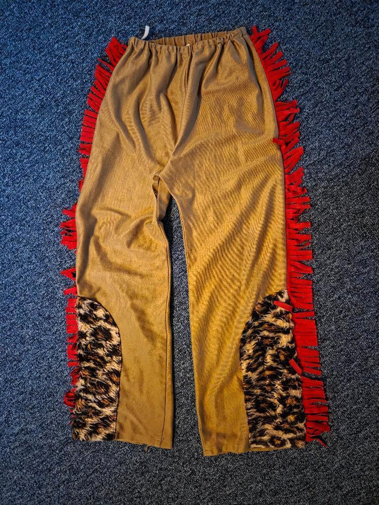 carnaval indianenbroek maat 140, Ophalen, Gebruikt, 134 t/m 140, Jongen of Meisje