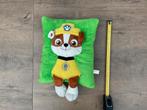 Nieuw zgan Paw Patrol Rocky kussen knuffel pluche, Ophalen, Nieuw, Kleed of Kussen