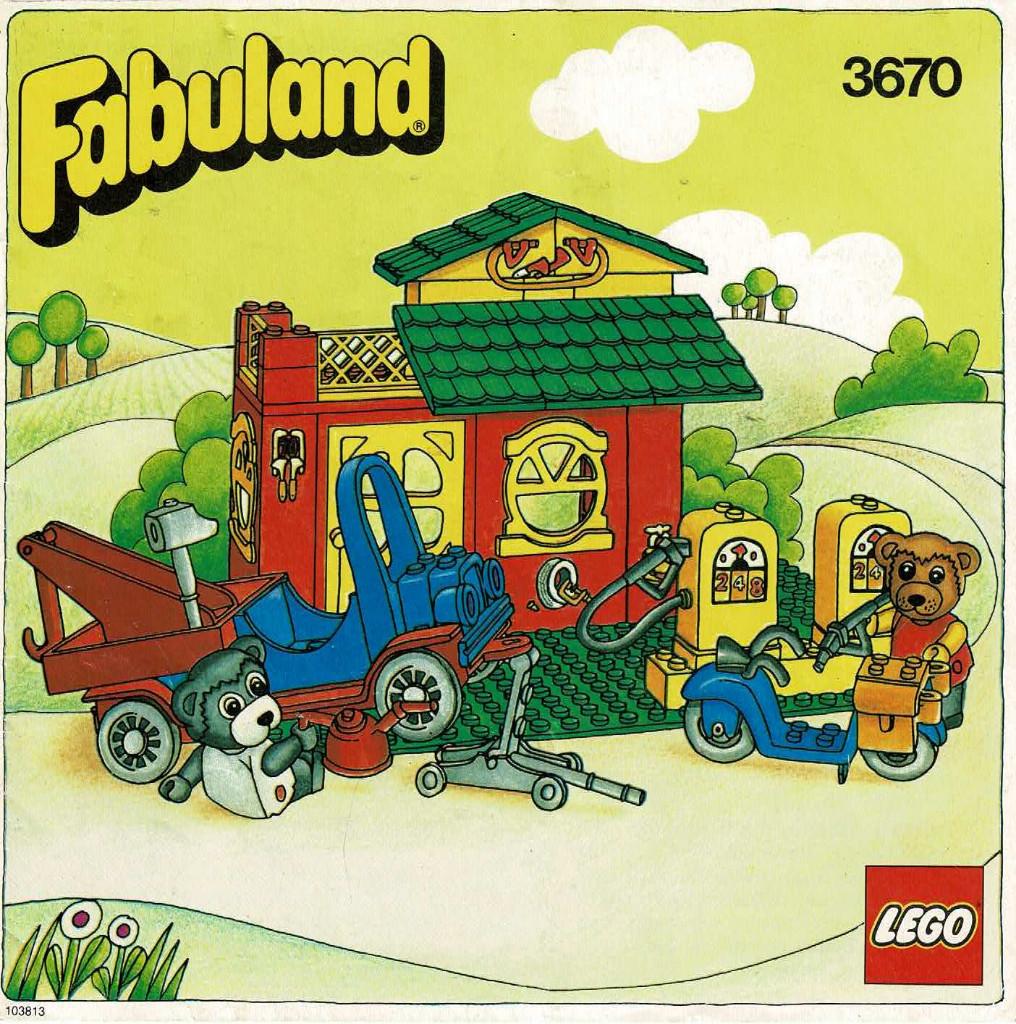 FABULAND Set 3670., Ophalen of Verzenden, Zo goed als nieuw, Lego