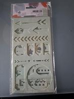 Sjablonen 4 verschillende NIEUW., Hobby en Vrije tijd, Ophalen of Verzenden, Nieuw, Overige typen