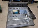Yamaha 02R mixer incl meterbrug en flightcase, Ophalen, Gebruikt, 20 kanalen of meer, Microfooningang