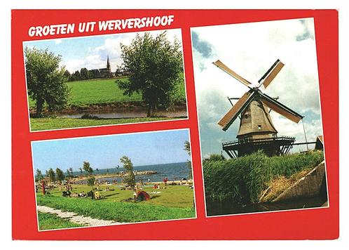 942064	Wervershoof	NH	Gelopen met postzegel, Verzamelen, Ansichtkaarten | Nederland, Gelopen, Noord-Holland, Ophalen of Verzenden