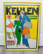 Naar Keulen H Y S M Railways poster WILLY SLUITER in frame, Ophalen of Verzenden, Gebruikt, Deurposter of groter, Rechthoekig Staand