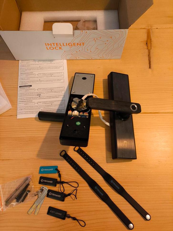 YRHAND Smart Lock X1-SLOCK - Nieuw in Doos, Doe-het-zelf en Verbouw, Hang- en Sluitwerk, Nieuw, Slot, Overige materialen, Ophalen