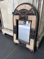 Marokkaanse spiegel handwerk stenen oosters arabisch groot, Huis en Inrichting, Gebruikt, Ophalen of Verzenden, https://verburgtvintage.nl/#contact