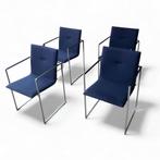 ARCO  Frame Stoelen Burkhard Vogtherr - Set van 4, Gebruikt, Huysmans doorwerth, Zwart, ARCO