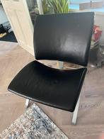 Artifort design stoel fauteuil leer zwart, Huis en Inrichting, Fauteuils, Ophalen of Verzenden, 75 tot 100 cm, Leer, 50 tot 75 cm
