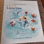 Lieve Liza - Veronica Hazelhof, 3 tot 4 jaar, Ophalen of Verzenden, Zo goed als nieuw, Uitklap-, Voel- of Ontdekboek