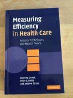 Measuring Efficiency in Health Care, isbn 9780521851442,ZGAN, Jacobs, Ophalen of Verzenden, Beta, WO