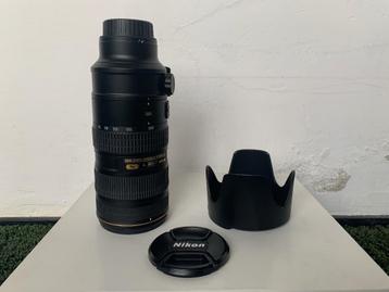 Nikon objectief zoom 70-200mm F/2.8 incl. Hoya Prime-XS beschikbaar voor biedingen