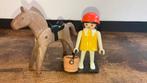 Playmobil Vintage - Boerin met paard, Ophalen of Verzenden, Gebruikt, Complete set