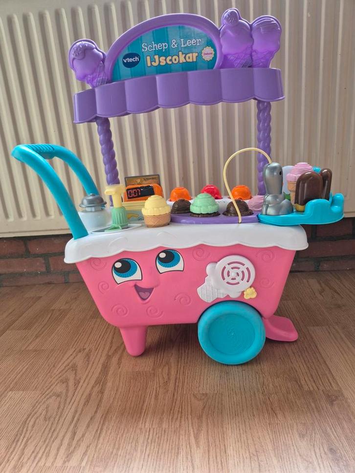 VTech Schep & Leer IJscokar - Interactief Speelgoed, Kinderen en Baby's, Speelgoed | Babyspeelgoed, Gebruikt, Auto, Met licht