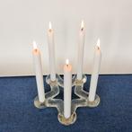 Kandelaar Staffan Gellerstedt Pukeberg Design Vintage, Antiek en Kunst, Ophalen of Verzenden, Glas