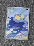 Illustration Rare Spheal 199/191 Surging Sparks Scarlet & Vi, Ophalen of Verzenden, Zo goed als nieuw, Losse kaart, Foil