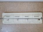 Vintage Brabantia Handdoekenrek, Wandkapstok, Gebruikt, Ophalen of Verzenden, Minder dan 100 cm