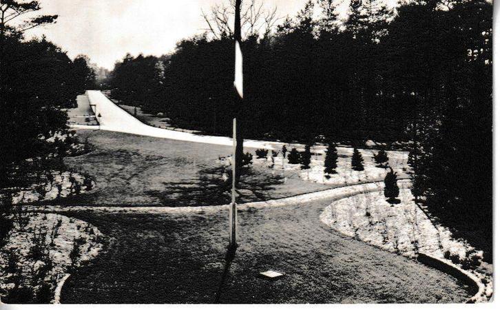 HARDERWIJK - OPRIJLAAN SANATORIUM SONNEVANCK, Verzamelen, Ansichtkaarten | Nederland, Gelopen, Gelderland, 1940 tot 1960, Ophalen of Verzenden