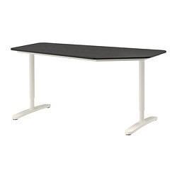 Ikea bekant 5-hoekig bureau 160cm - afbeelding 3
