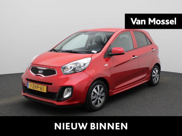 Kia Picanto 1.0 CVVT X-treme | Navigatie | Lederen Bekleding, Auto's, Kia, Bedrijf, Te koop, Picanto, ABS, Airbags, Airconditioning