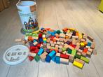 100+ Houten speelblokken vanaf 18 mnd, Ophalen, Gebruikt, Overige merken