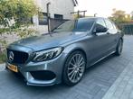 Mercedes-Benz C-Klasse Aut7 2016 AMG Line, Automaat, 65 €/maand, 1800 kg, Zwart