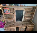 Steigerhout bureau, Huis en Inrichting, Bureaus, Ophalen