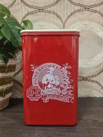 Mepal Douwe Egberts voorraadpot rood wit logo, Gebruikt, Oosterdoksstraat 80, 1011 DK Amsterdam, Ophalen of Verzenden, Consumentenservice@dewerkplaats.nl