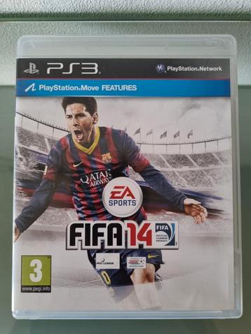 PS3, FIFA14, Doosje/Boekje, Inwst! beschikbaar voor biedingen