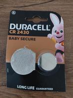 CR2430 Knoopcel batterij. Duracell, Ophalen of Verzenden, Nieuw
