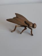 Messing vlieg, messing asbak, jaren 60, Antiek en Kunst, Antiek | Koper en Brons, Ophalen of Verzenden