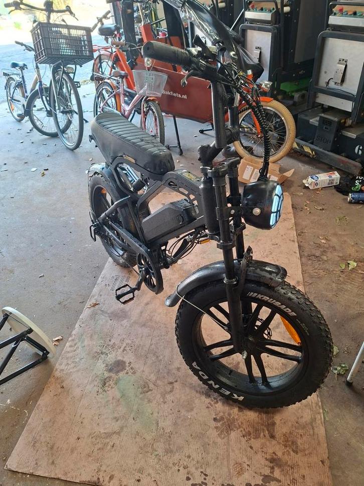 Stoere Elektrische Fatbike - Zo Goed Als Nieuw!, Fietsen en Brommers, Elektrische fietsen, Zo goed als nieuw, Overige merken, 51 tot 55 cm