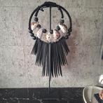 Prachtige grote zwart met bruine tijgerschelpen ketting, Nieuw, Ophalen of Verzenden, X, X