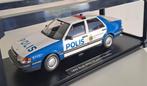 Saab 9000 CD - 1990 - Sweden Polis -, Hobby en Vrije tijd, Modelauto's | 1:18, Ophalen of Verzenden, Nieuw, Auto, Overige merken