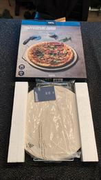 Gusta Pizza Steen 33cm met houder, Tuin en Terras, Ophalen, Nieuw