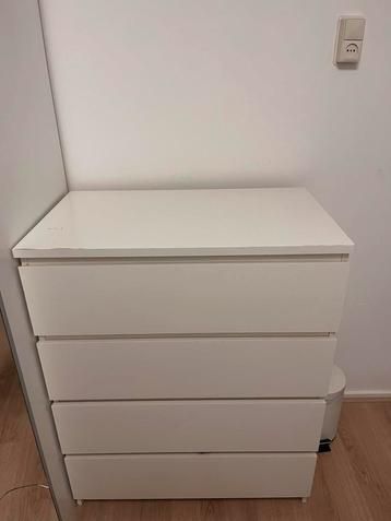 IKEA MALM Ladekast - Wit beschikbaar voor biedingen