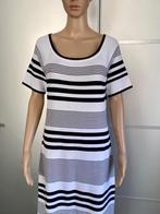 J281 Claudia Strater maat 38=M fijn-gebreide jurk jurkje wit, Kleding | Dames, Jurken, Maat 38/40 (M), Wit, Ophalen of Verzenden