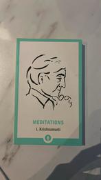 J. Krishnamurti - Meditations, Ophalen of Verzenden, Zo goed als nieuw, J. Krishnamurti
