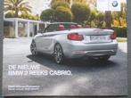 BMW Serie 2 Cabrio 2014 Brochure, Verzenden, Zo goed als nieuw, BMW