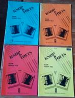Lesboeken accordeon: Knop en toets deel 1,2,3,4, Overige genres, Les of Cursus, Ophalen of Verzenden, Zo goed als nieuw