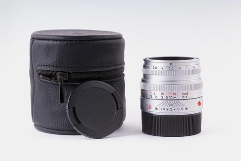Leica 50mm 2.0 Summicron-M, Audio, Tv en Foto, Fotografie | Lenzen en Objectieven, Zo goed als nieuw, Standaardlens, Ophalen of Verzenden