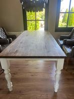 Eettafel 230 centimeter, Ophalen, Gebruikt, Eikenhout, 200 cm of meer