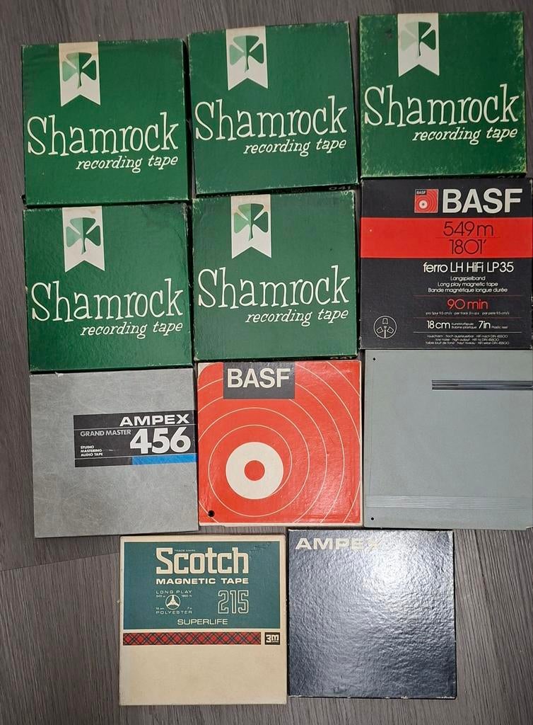 Bandrecorder banden 18 cm, Audio, Tv en Foto, Bandrecorders, Ophalen of Verzenden