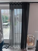 In between Cachet gordijn - Charcoal waveplooi kamerhoog, Huis en Inrichting, Stoffering | Gordijnen en Lamellen, Ophalen, 200 cm of meer