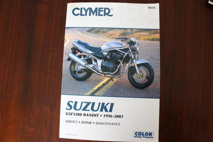 Suzuki GSF1200 Bandit 1996 - 2003 werkplaatsboek manual, Motoren, Handleidingen en Instructieboekjes, Suzuki, Verzenden