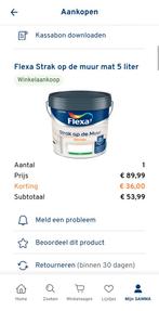 Flexa Muurverf Warm Beige - 5 Liter (Bijna Vol), 5 tot 10 liter, Beige, Ophalen of Verzenden, Verf