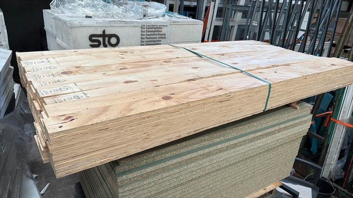 Underlaymet, Tuin en Terras, Palen, Balken en Planken, Zo goed als nieuw, Planken, Minder dan 180 cm, Ophalen