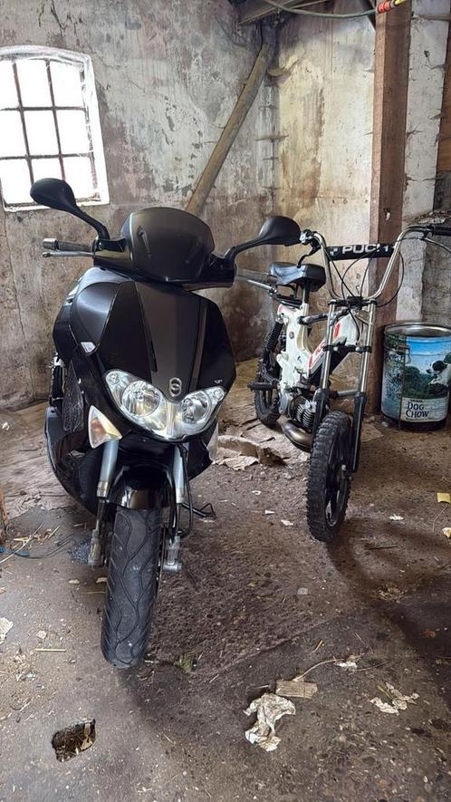 Gilera Runner RST70cc malossi MHR7t sprinter op brom!, Fietsen en Brommers, Scooters | Piaggio, Ophalen