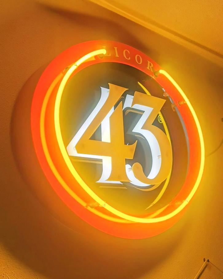 Neon Reclame van Licor 43, Verzamelen, Merken en Reclamevoorwerpen, Ophalen