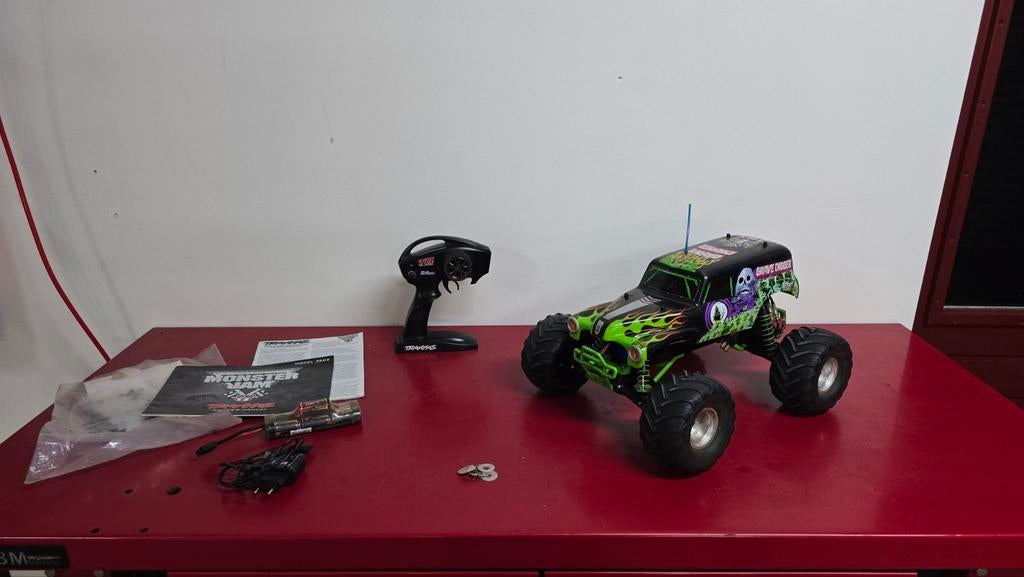 Traxxas Monsterjam Grave digger 1/10, Hobby en Vrije tijd, Modelbouw | Radiografisch | Auto's, Ophalen of Verzenden, Auto offroad