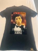 Scarface al Pacino dikke opdruk, Ophalen of Verzenden, Maat 56/58 (XL), Zo goed als nieuw, Zwart