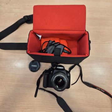 Canon Eos 2000D met efs 18-55  camera met schoudertas beschikbaar voor biedingen